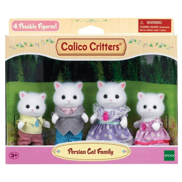 Calico Critters - CC1585 / Famille de Chats Persans