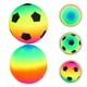 thumbnail image 4 of KAKOWELY 2 pelotas de fútbol inflables de colores para niños, juguetes para exteriores., 4 of 5