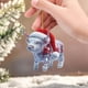 thumbnail image 3 of Diamond Crystal Critter Acrylic Keychain Pendant Car Interior Decorations Christmas Ornament Hanging Sign for Holiday Party Gift, 3 of 5