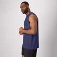 thumbnail image 4 of Hanes Moves Men's Performance Tank Imperial Indigo M, 4 of 6