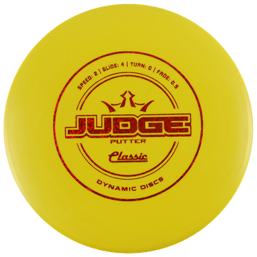 Dynamic Discs Classic Line Judge Putter Golf Disc - 173-176g
