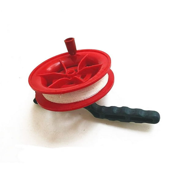 2pcs String Kite Wheel Winding Reel for Adult Kite Lines Winder Reel Wheel Rope Winder Wheel Kite Reel Adult Sport Kite Flying Tool Twine Child Wire Wheel Red