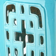 Safavieh Beijing Filigree Indoor/Outdoor Garden Stool, Light Blue