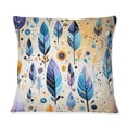 thumbnail image 3 of Designart "Ethereal Tribal Vision" Boho Printed Throw Pillow, 3 of 5