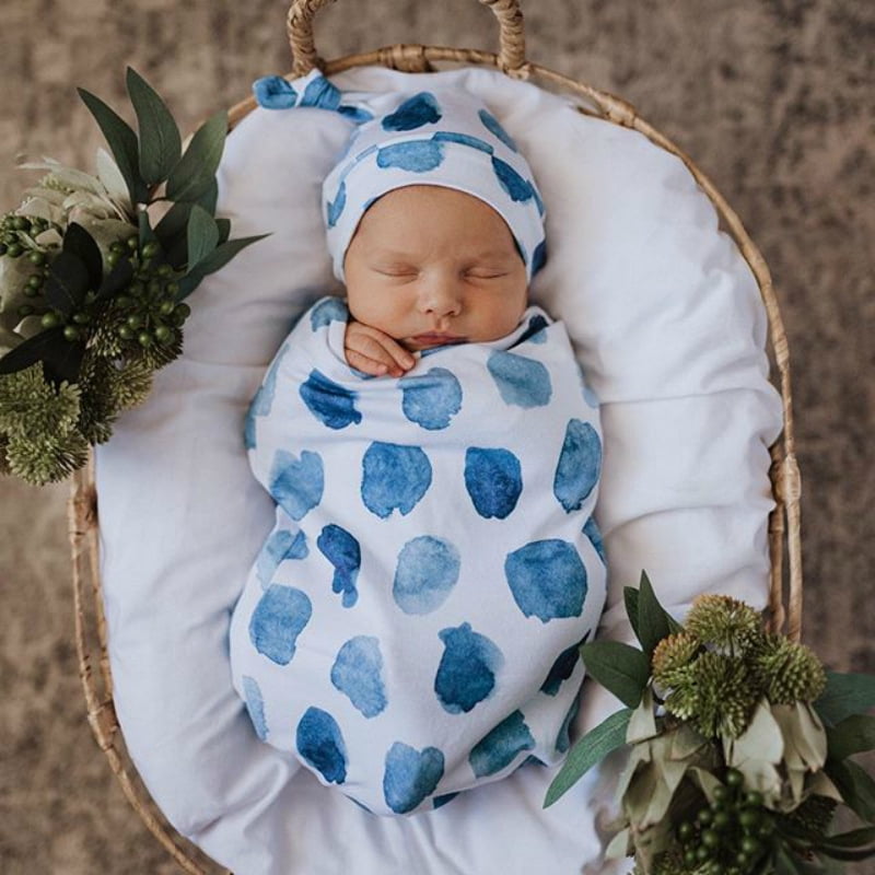 Cute Newborn Swaddle Blanket Baby Boy 