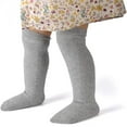 thumbnail image 5 of Calcetines de tubo medianos para bebés de primavera y verano de Laklulu, calcetines para bebés de mujer con tiras verticales y doble aguja, calcetines para niños adecuados para bebés y niños pequeños, 5 of 5