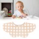 thumbnail image 2 of Double Sided Baby Bib 360 Degree Coverage Cotton Drooling Stopper Easy Cleaning Multiple Pattern for Boys Girls Multicolor, 2 of 4