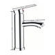 thumbnail image 3 of Llave Mezcladora Baja Monomando Para Lavabo Fregadero Grifo Malubero Plateado, 3 of 4