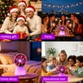 thumbnail image 7 of DAYBETTER 3.5 inch Plasma Ball, Touch Sensitive Electric Plasma Globe Lamp with 7-Color Changing Base, for Christmas, Halloween, Party, Gameday, 7 of 7