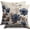 Brown Blue, variant on Daisy Bee Pillow Covers 20x20 Inch Set of 2, Spring Summer Yellow Bumblebee Floral Print Decorative Throw Pillowcases Outdoor Seasonal Farmhouse Cushion Cases Sofa Couch Bed Decor