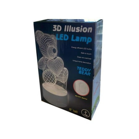 

Kole Imports KL815-4 3D Illusion Lamp in 2 Assorted Style Pack of 4