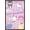 Mahogany Framed Version, variant on Hello Kitty - Kawaii Horror Wall Poster, 22.375" x 34"