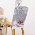 thumbnail image 1 of WREESH Christmas Ornament Rudolph Goblin Printed Chair Cover Clearance, 1 of 6