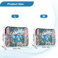 thumbnail image 4 of FORMRS 13"-13.3" Laptop Sleeve Protective Case Soft Carrying Quilted Computer Bag Cover, Purple Seaside, 4 of 7