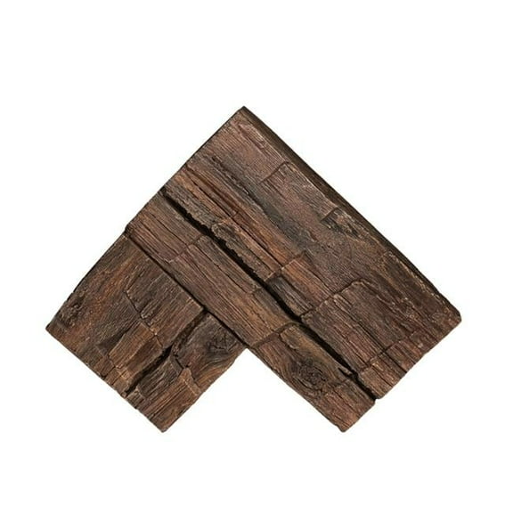 Lexington Hearth RH-CO-LH-MD Rickhouse Fireplace Corner Mantel, Maduro