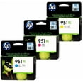 thumbnail image 2 of Original  951XL Cyan, Magenta, Yellow color Inkjet Combination (CN046AN, CN047AN, CN048AN), 2 of 2
