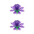 thumbnail image 1 of Advancent Flor giratoria Música Plástico Festival Boda Cumpleaños Pastel Velas musicales Decoraciones Accesorios Púrpura Violeta 2piezas Advancent CBP086189, 1 of 6