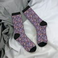 thumbnail image 5 of Yiaed Octopus and flower Print Great elasticity Crew Socks Sports socks for Men and Women, 5 of 6