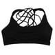 thumbnail image 1 of Breathable Sports Bra For Women With Cross Back Straps Ideal For And Yoga Available In Black Color 1Pcs, 1 of 4