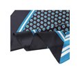 thumbnail image 5 of INSPIRE CHIC Women Contrast Color Polka Dots Printed Scarf, 27.6x27.6" Square Satin Symmetrical Neck Scarves Neckerchief 27.6x27.6"(LxW) Blue Black, 5 of 5
