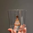 thumbnail image 6 of Holiday-Themed Drinking Glass, 3.9 Inches High, Features a Charming Internal Decoration, Great for Seasonal Decor and Beverages, 6 of 8