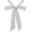White Dots, variant on Bow Tie for Women, Ribbon Bowtie for Womens Girls Solid Dots Self Tie for School Uniform Shirt Party Wedding