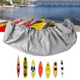 thumbnail image 3 of Housse de Kayak, Housse de Canot en Tissu Oxford Imperméable pour Rangement Extérieur et Intérieur, 3 of 7