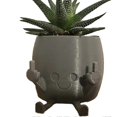 thumbnail image 1 of Funny Shape Resin Flower Pots Distinctive Shape Fashionable Flowers Pots for Indoors, 1 of 3