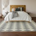 thumbnail image 6 of Addison Rugs Mayfield Washable Transitional Diamonds Gray Rectangle Rug, 5' x 7'6", 6 of 6