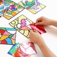 thumbnail image 3 of XFGOU Stickers heat transfer Toys and Hobbies DIY Cartoon Transfer Painting Crafts For Kids Arts And Crafts Toys For Children Creative Educational Learning Drawing Toys Education, 3 of 8