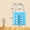 Blue, variant on Combination Lock 4 Digit Padlock for School Gym Locker, Sports Locker, Fence, Toolbox, Case, Hasp Storage (White & Code Window)