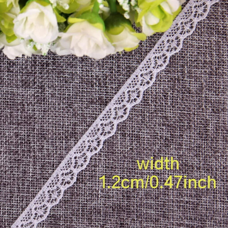  30 Yards White lace lace Ribbon, Gift Wrapping, Dress  Decoration, Wedding Decoration, Sewing Crafts (Style 5)