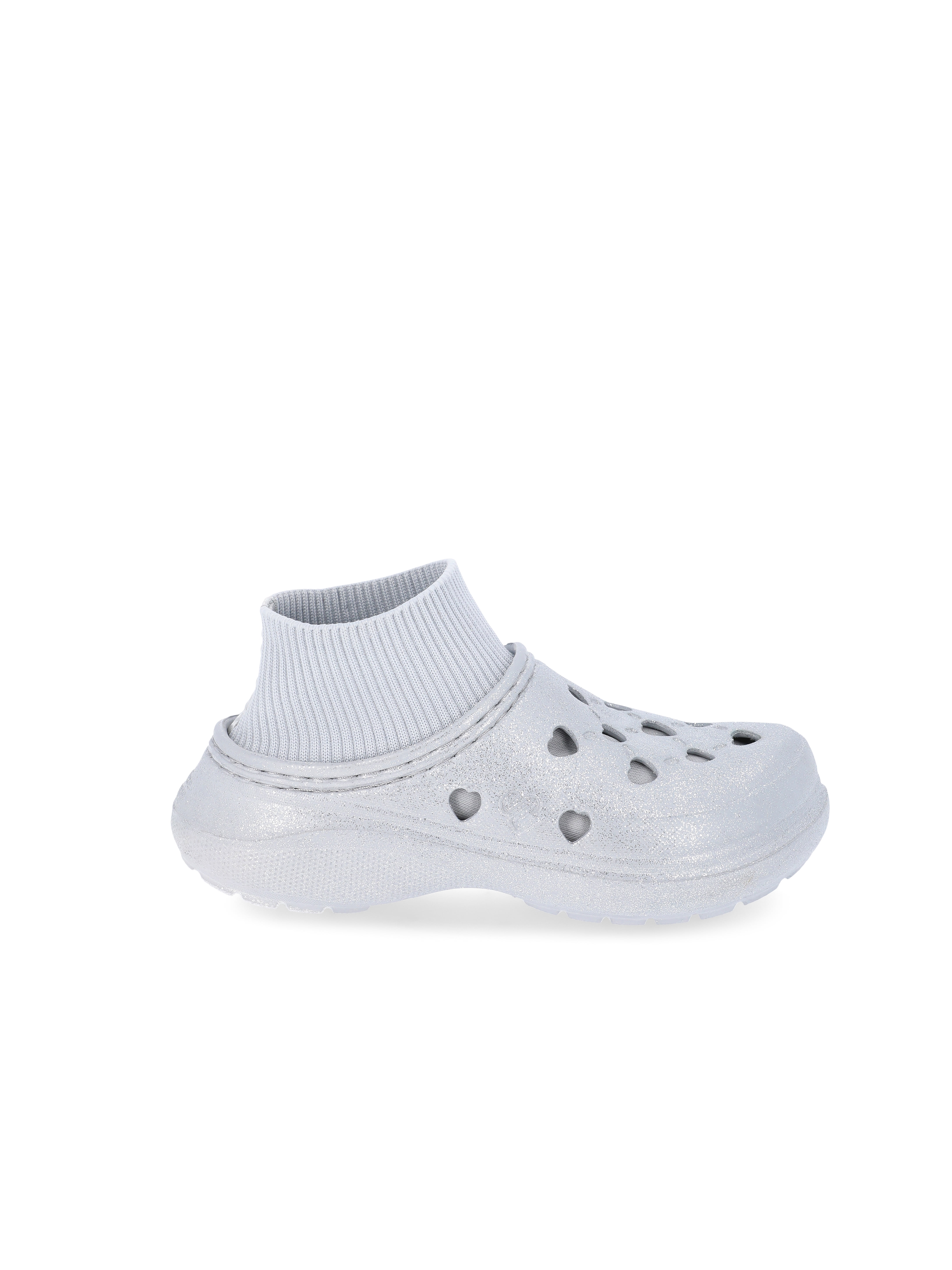 Justice Little & Big Girl Glitter Sock Clog