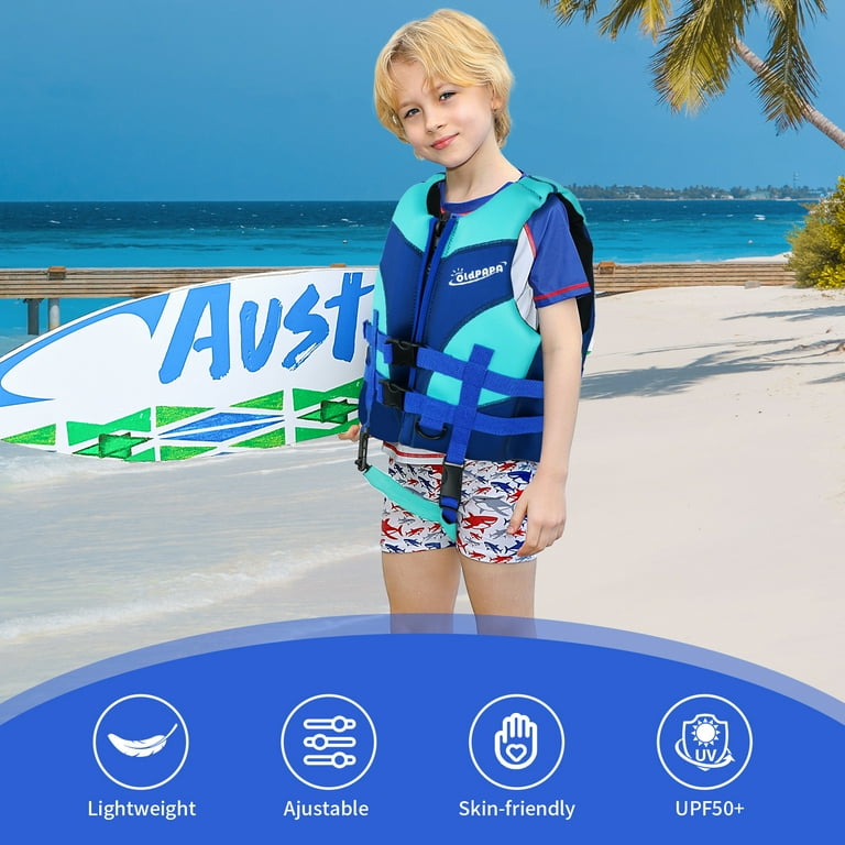 OldPAPA Kids Swim Vest Life Jacket-Toddler Flotation