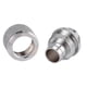 thumbnail image 5 of Accesorio de Dos Toques con Rosca G1/4 para Refrigeración por Agua de PC Fácil de Atornillar/desatornillar Resistencia Reducida Anillo de Silicona Oculto Cromado Adecuado ANGGREK Otros, 5 of 8