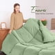 thumbnail image 4 of Ropa de cama Edreforter Utopia, tamaño doble, para todas las estaciones, color verde salvia, 4 of 7
