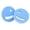 Blue, variant on Swimming Training Hand Paddles Resistance Rings Set, Foam Aquatic Exercise Equipment, Portable Pool Fitness Accessory for Adult Water Workout