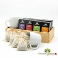 thumbnail image 4 of Four O'Clock Tea Gift Set | Loose Leaf Tea Sampler with Mugs | Premium Tea Lover Gift, 4 of 5