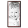 thumbnail image 2 of ArtToFrames 22" x 48" Matte mahogany Diploma Picture Frame, 22x48 inch Brown Wood Poster Frame (WOM-5108), 2 of 7