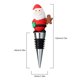 thumbnail image 2 of Tapón De Botella De Vino Tapón de botella de champán de vino de Papá Noel de Navidad Accesorios de bar para el hogar (04), 2 of 7