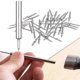 thumbnail image 3 of 100Pcs Double-Head Skirting Thread Seamless Nail, Skirting Line Without Marks Nail, Seamless Nail wi, 3 of 5
