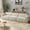 Beige, variant on Novilla Modular Sectional Sofa, No Assembly Cloud Sectional Couch with Smarts Coil® Support, Chenille Fabric Sectional Sofa, Boneless Couch for Living Room Apartment, Beige (Ottoman)