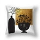 thumbnail image 4 of Funda de almohada con estampado de hojas de Ginkgo, cubierta de cojín decorativa para el hogar, de lino dorado, para sofá y coche, 45x45CM, 4 of 4