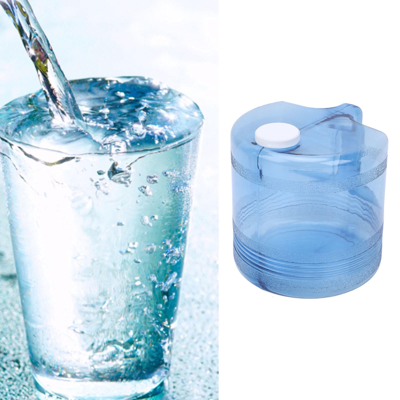 Suodoka 4L Distilled Water Collector – Durable PP Replacement Bottle for Home, Dental & Cosmetic Countertop Distillers