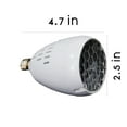 thumbnail image 3 of YOPTOP E27 Christmas Projector Light Indoor Outdoor, 16 Christmas Pattern 360° Rotation Projection, High Bright LED Projector Lamp for Xmas Holiday Party Garden Patio Decoration,red,none, 3 of 5