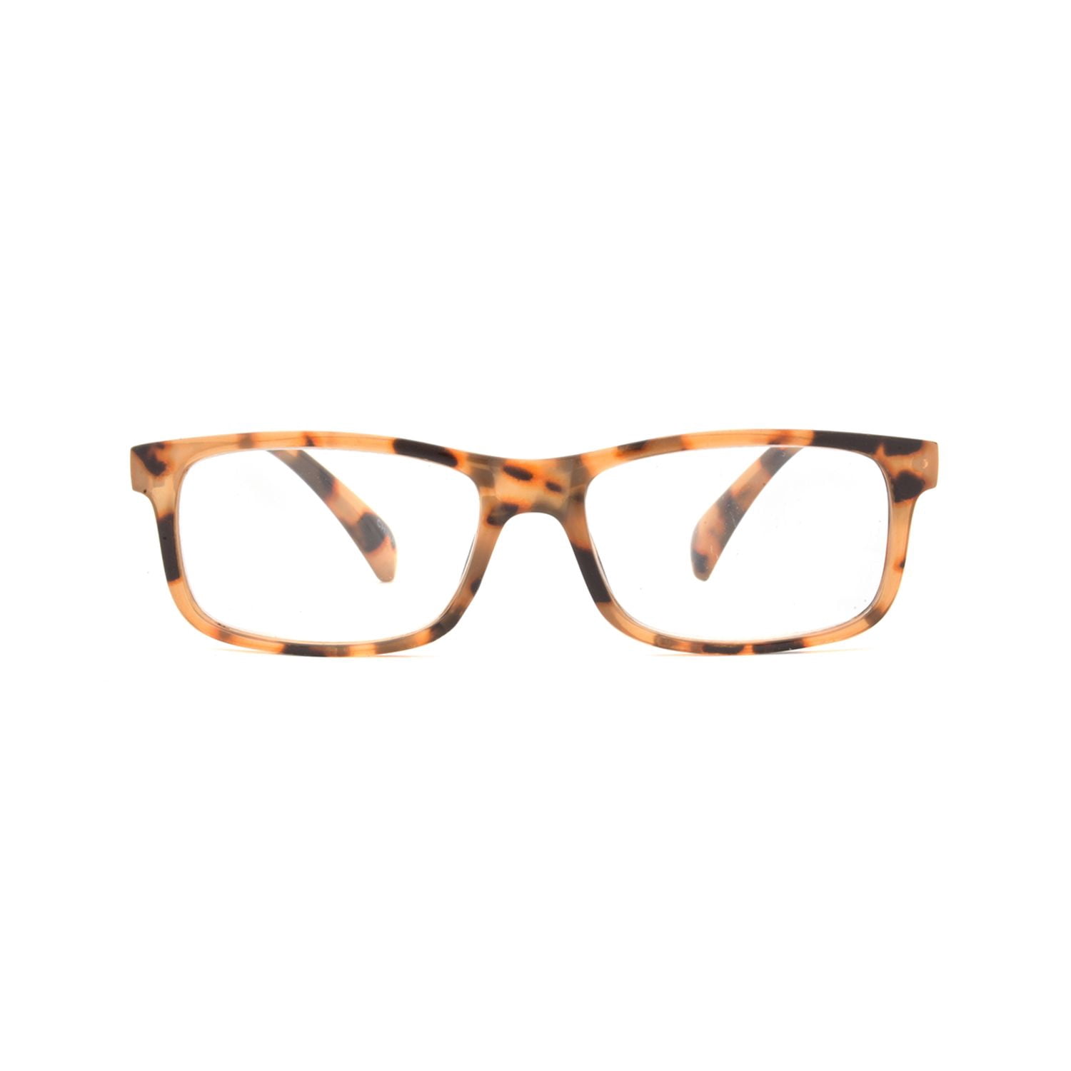 Rachel Rachel 3 Pack Reading Glasses, Square Lenses in Black, Animal Print/Tortoiseshell, +2.00