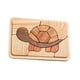 thumbnail image 4 of Rompecabezas de dibujos animados en 3D para niños, bloques de rompecabezas que desarrollan habilidades cognitivas y motoras. Tortuga, 4 of 9