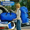 4 Pack Heavy Duty Moving Bags, Extra Large Storage Totes W/ Backpack