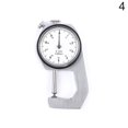 thumbnail image 1 of Stainless Steel Round Dial 0.1mm Resolution Thickness Gauge Precise Measure Tool, 1 of 8