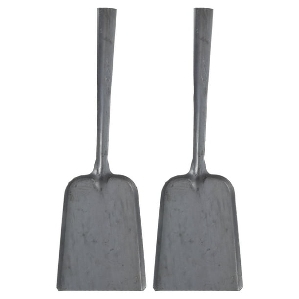 Etereauty Fireplace Ash Shovel Stove Coal Metal Hand Shovels Scoop